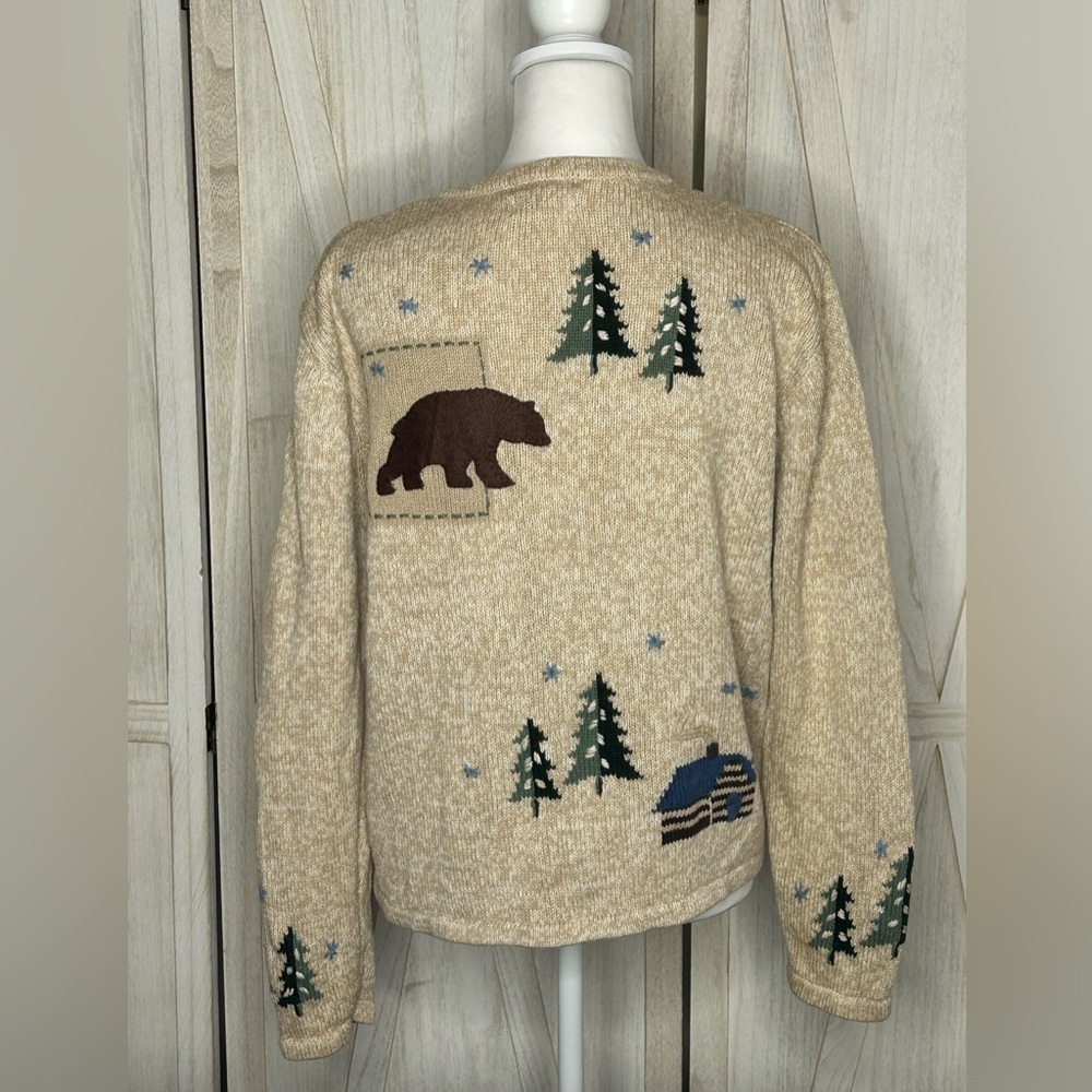 Euc Vintage Cabin Theme Patchwork Christopher & B… - image 2